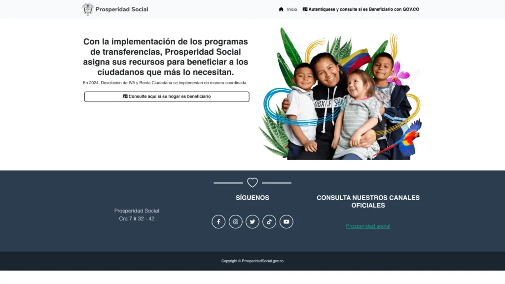 Ingreso Ciudadano y consulta sin registro screenshot